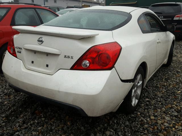 1N4AL24E08C192937 - 2008 NISSAN ALTIMA 2.5 WHITE photo 4