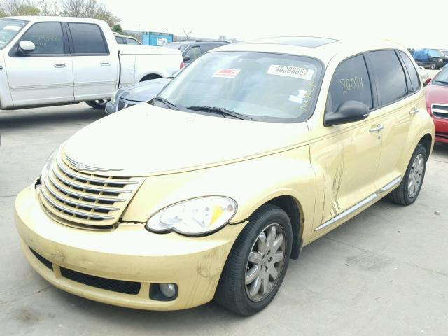 3A8FY68877T501537 - 2007 CHRYSLER PT CRUISER YELLOW photo 2