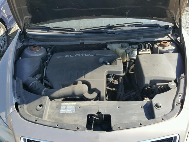 1G1ZH57B48F267714 - 2008 CHEVROLET MALIBU 1LT ყავისფერი ფოტო 7