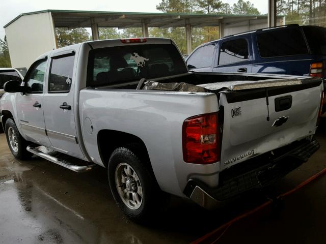 3GCPCSE05DG366550 - 2013 CHEVROLET SILVERADO SILVER photo 3