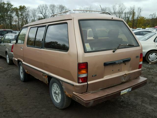 JT3YR26V4F5067918 - 1985 TOYOTA VAN WAGON BROWN photo 3