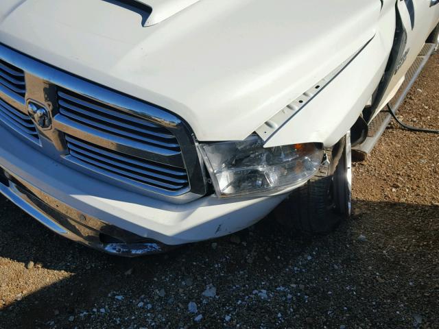 3C6RR6LT4GG293212 - 2016 RAM 1500 SLT WHITE photo 9