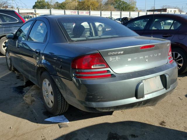 1B3EL46R62N326077 - 2002 DODGE STRATUS SE GRAY photo 3