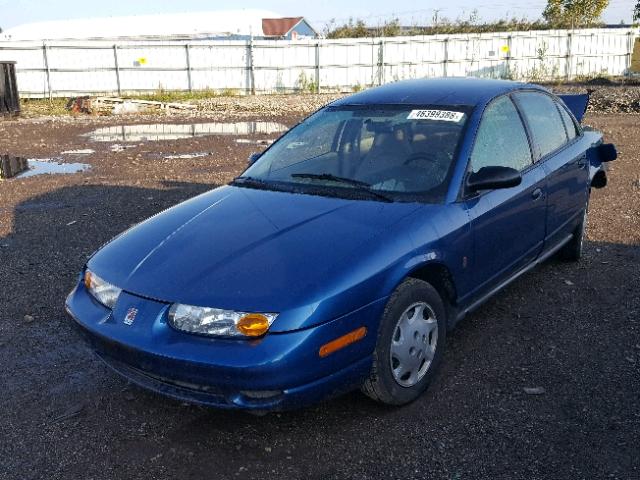 1G8ZH52862Z263571 - 2002 SATURN SL1 BLUE photo 2