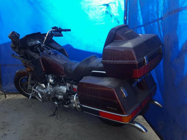 1HFSC1413GA220669 - 1986 HONDA GL1200 I BURGUNDY photo 3