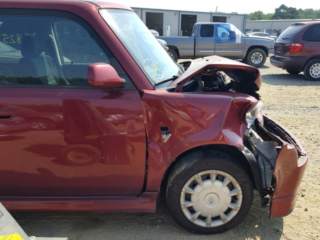 JTLKT324664077074 - 2006 TOYOTA SCION XB Каштановый фото 9