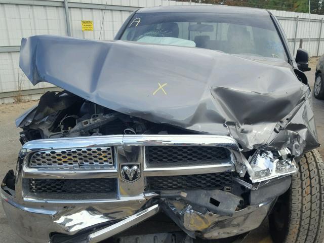 1D7RV1GT5BS543954 - 2011 DODGE RAM 1500 GRAY photo 7