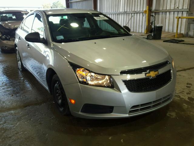 1G1PA5SH8E7229187 - 2014 CHEVROLET CRUZE SILVER photo 1