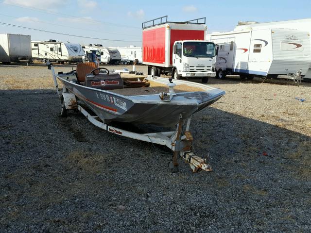 BUJ26616M84G - 1984 BASS BOAT SILVER photo 1