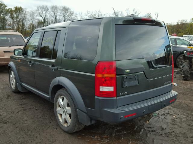 SALAG25437A420663 - 2007 LAND ROVER LR3 HSE GREEN photo 3