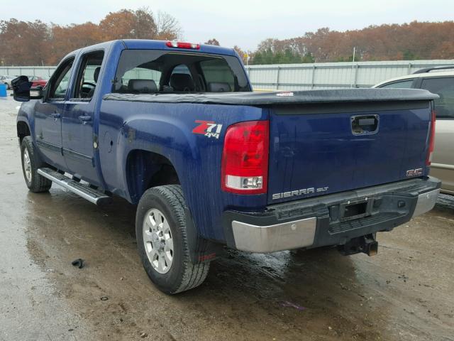 1GT121E88EF163843 - 2014 GMC SIERRA K25 BLUE photo 3