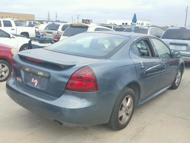 2G2WP552561128152 - 2006 PONTIAC GRAND PRIX TEAL photo 4