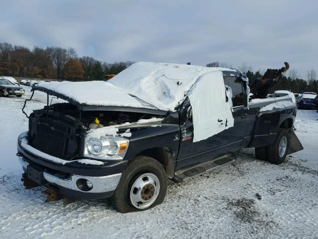 3D7MX48A58G188853 - 2008 DODGE RAM 3500 S BLACK photo 2