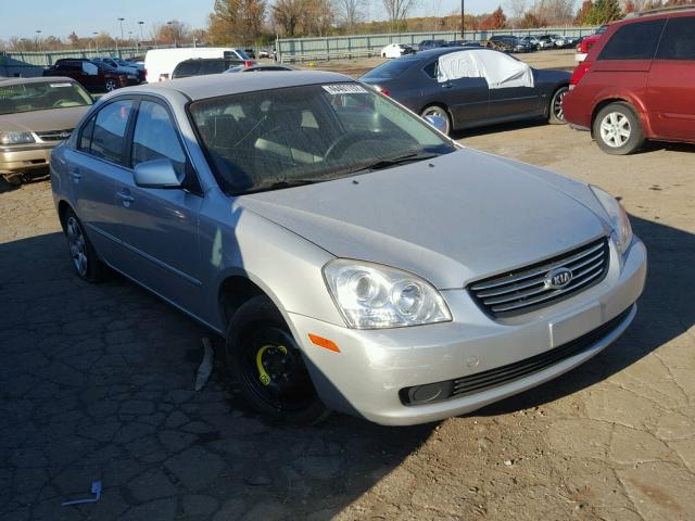 KNAGE123675143753 - 2007 KIA OPTIMA SILVER photo 1