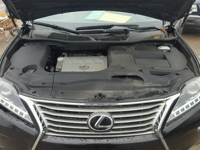 2T2BK1BA6DC222905 - 2013 LEXUS RX 350 BLACK photo 7