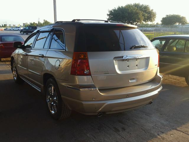 2A8GM78X27R346766 - 2007 CHRYSLER PACIFICA L 金色 照片 3
