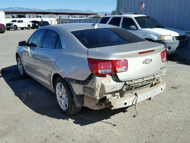 1G11C5SL2EF155453 - 2014 CHEVROLET MALIBU 1LT GOLD photo 3