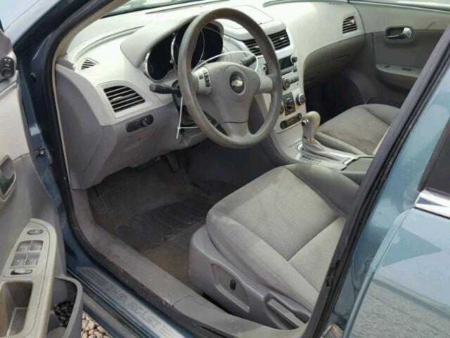1G1ZG57B29F108131 - 2009 CHEVROLET MALIBU LS TEAL photo 9