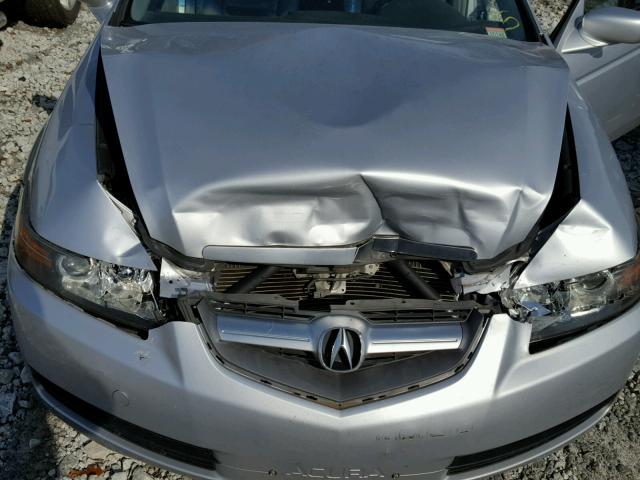 19UUA66235A065891 - 2005 ACURA TL SILVER photo 7