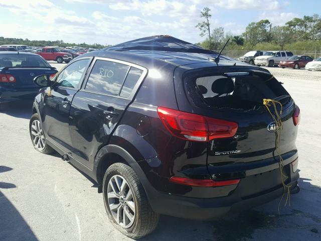 KNDPB3AC4G7823552 - 2016 KIA SPORTAGE L BLACK photo 3