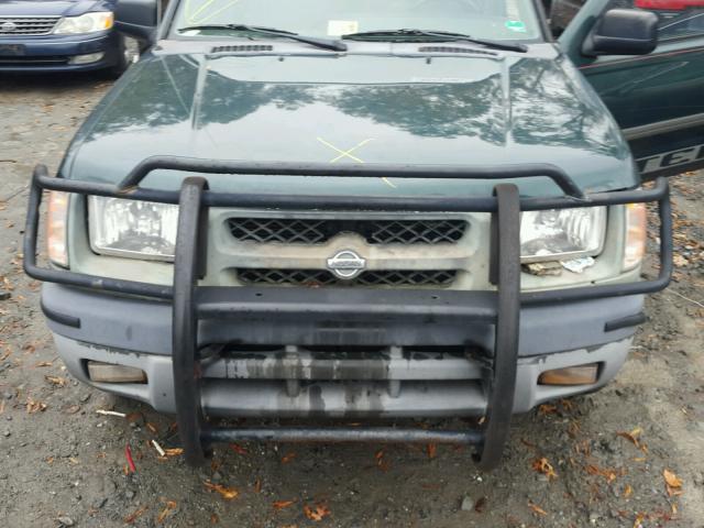 5N1ED28Y5YC537887 - 2000 NISSAN XTERRA GREEN photo 7