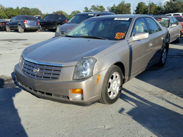 1G6DM577640130394 - 2004 CADILLAC CTS GOLD photo 2