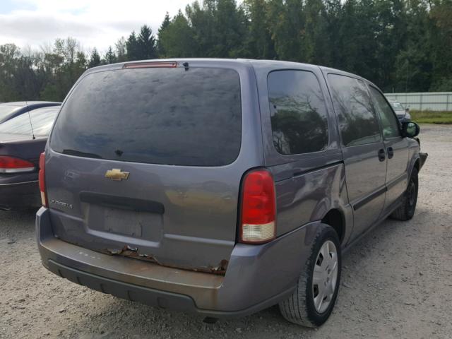 1GNDV23157D105310 - 2007 CHEVROLET UPLANDER L 紫色 照片 4