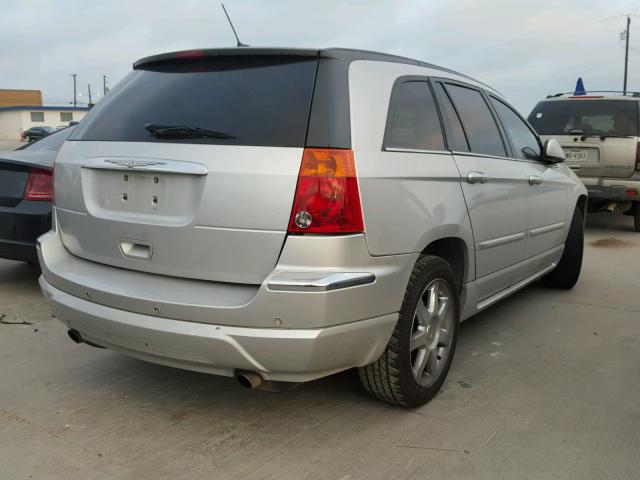 2A8GF78X07R329166 - 2007 CHRYSLER PACIFICA L SILVER photo 4