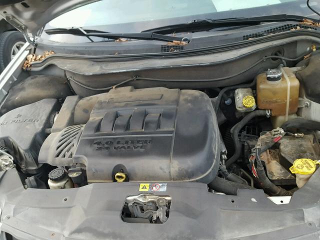 2A8GF78X07R329166 - 2007 CHRYSLER PACIFICA L ვერცხლისფერი ფოტო 7