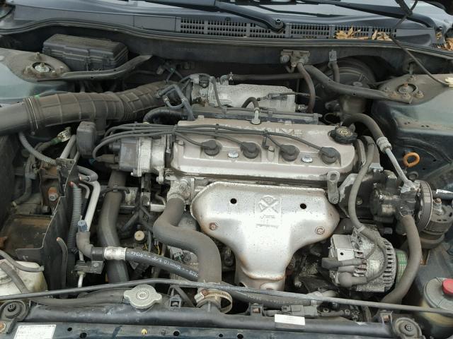 1HGCF86651A070581 - 2001 HONDA ACCORD VAL GREEN photo 7