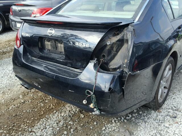 1N4BA41E27C820943 - 2007 NISSAN MAXIMA SE BLACK photo 9