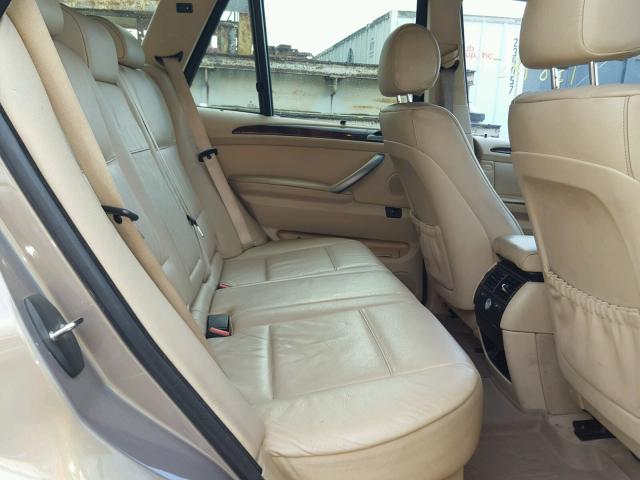 5UXFA13526LY39822 - 2006 BMW X5 3.0I BROWN photo 6