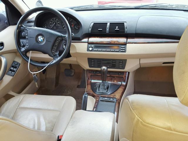 5UXFA13526LY39822 - 2006 BMW X5 3.0I BROWN photo 9