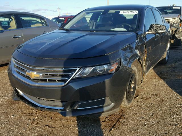 1G1125S38EU131575 - 2014 CHEVROLET IMPALA LT SILVER photo 2