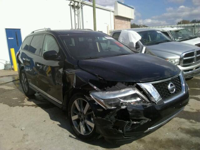 5N1AR2MN5DC633282 - 2013 NISSAN PATHFINDER BLACK photo 1