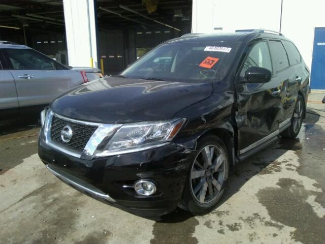 5N1AR2MN5DC633282 - 2013 NISSAN PATHFINDER BLACK photo 2