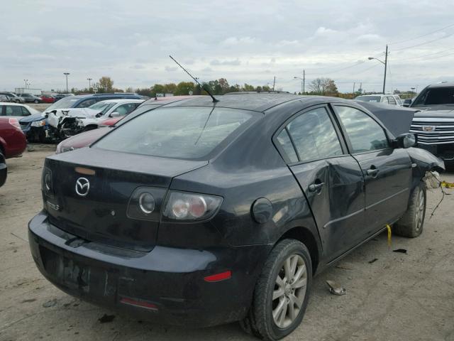 JM1BK32F881832326 - 2008 MAZDA 3 I BLACK photo 4