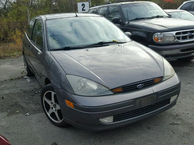 3FAFP31Z73R178258 - 2003 FORD FOCUS ZX3 GRAY photo 1