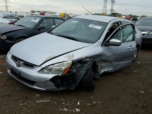 1HGCM56415A151263 - 2005 HONDA ACCORD LX SILVER photo 2