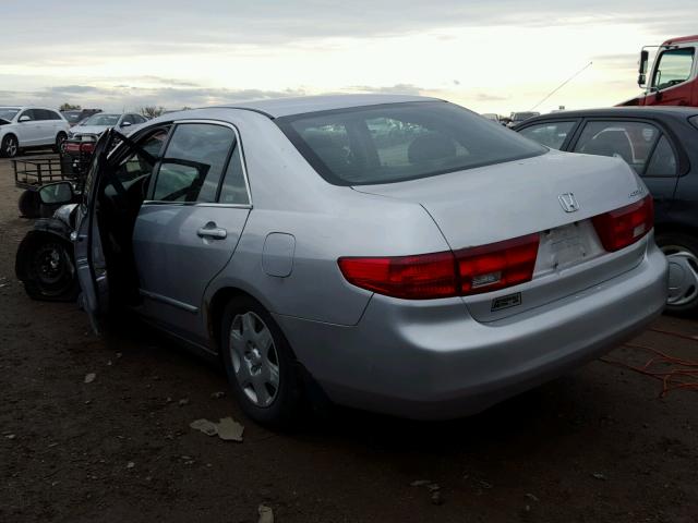 1HGCM56415A151263 - 2005 HONDA ACCORD LX SILVER photo 3