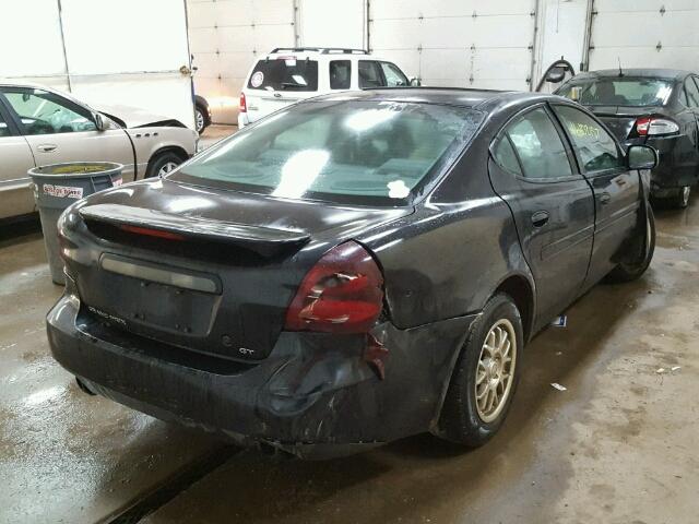 2G2WS522141109484 - 2004 PONTIAC GRAND PRIX BLACK photo 4