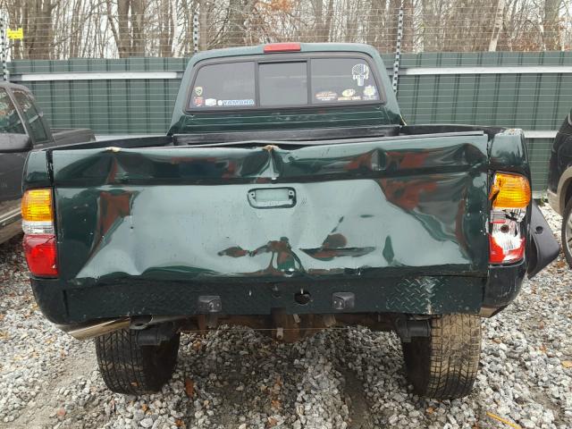 5TEWN72N24Z324389 - 2004 TOYOTA TACOMA XTR GREEN photo 9