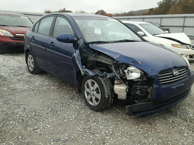 KMHCN46C69U294089 - 2009 HYUNDAI ACCENT GLS BLUE photo 1