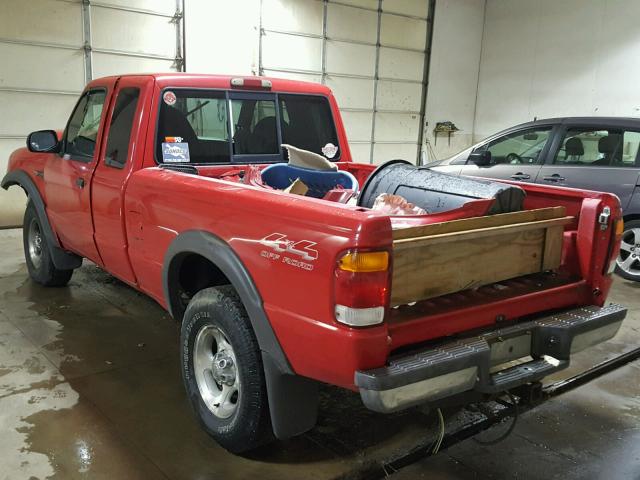 1FTZR15X7XPB76005 - 1999 FORD RANGER RED photo 3