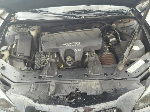 2G2WP522841329481 - 2004 PONTIAC GRAND PRIX BLACK photo 7