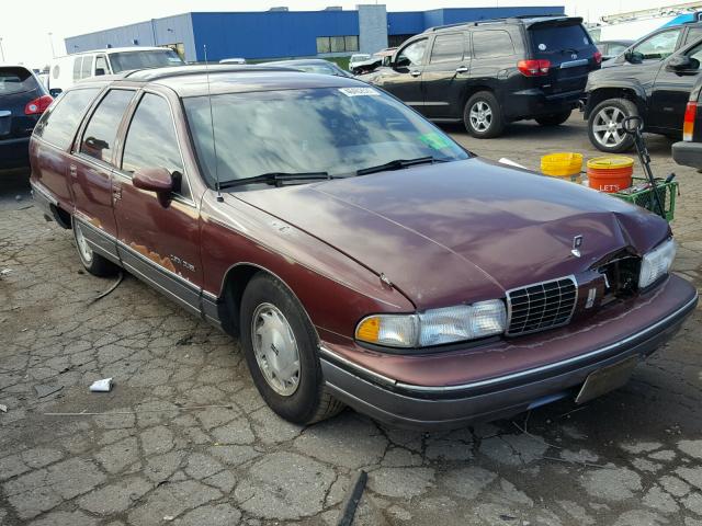 1G3BP83E0MW304121 - 1991 OLDSMOBILE CUSTOM CRU RED photo 1