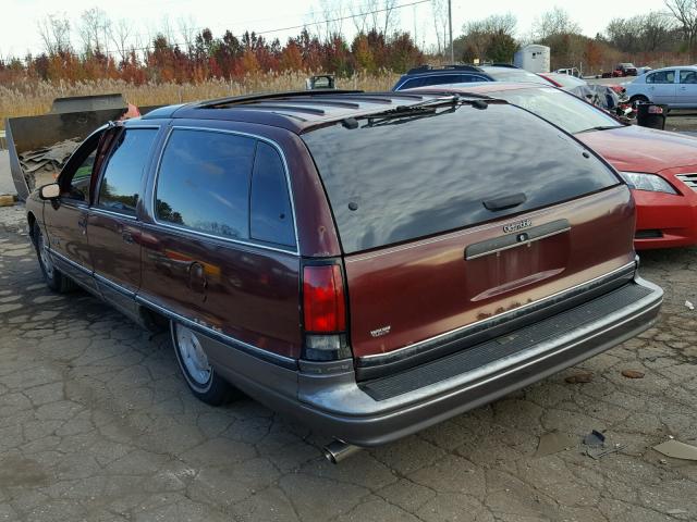 1G3BP83E0MW304121 - 1991 OLDSMOBILE CUSTOM CRU RED photo 3