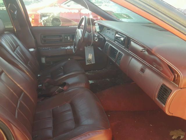 1G3BP83E0MW304121 - 1991 OLDSMOBILE CUSTOM CRU RED photo 5