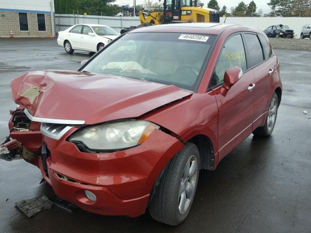 5J8TB18248A016700 - 2008 ACURA RDX RED photo 2