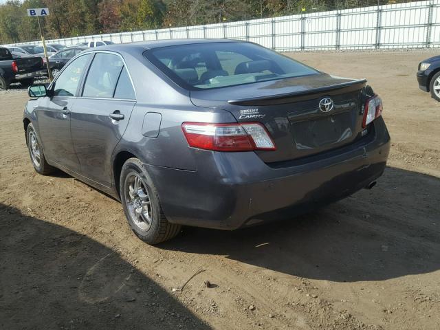 4T1BB46K87U009188 - 2007 TOYOTA CAMRY NEW GRAY photo 3